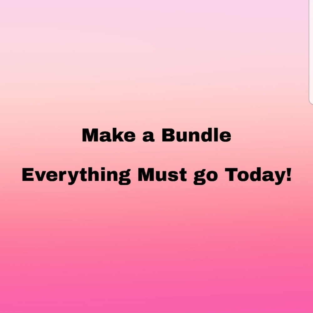 DISCOUNTS!! IF You bundle.